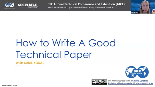 How To Write A Good Technical Paper – SPE Energy Stream