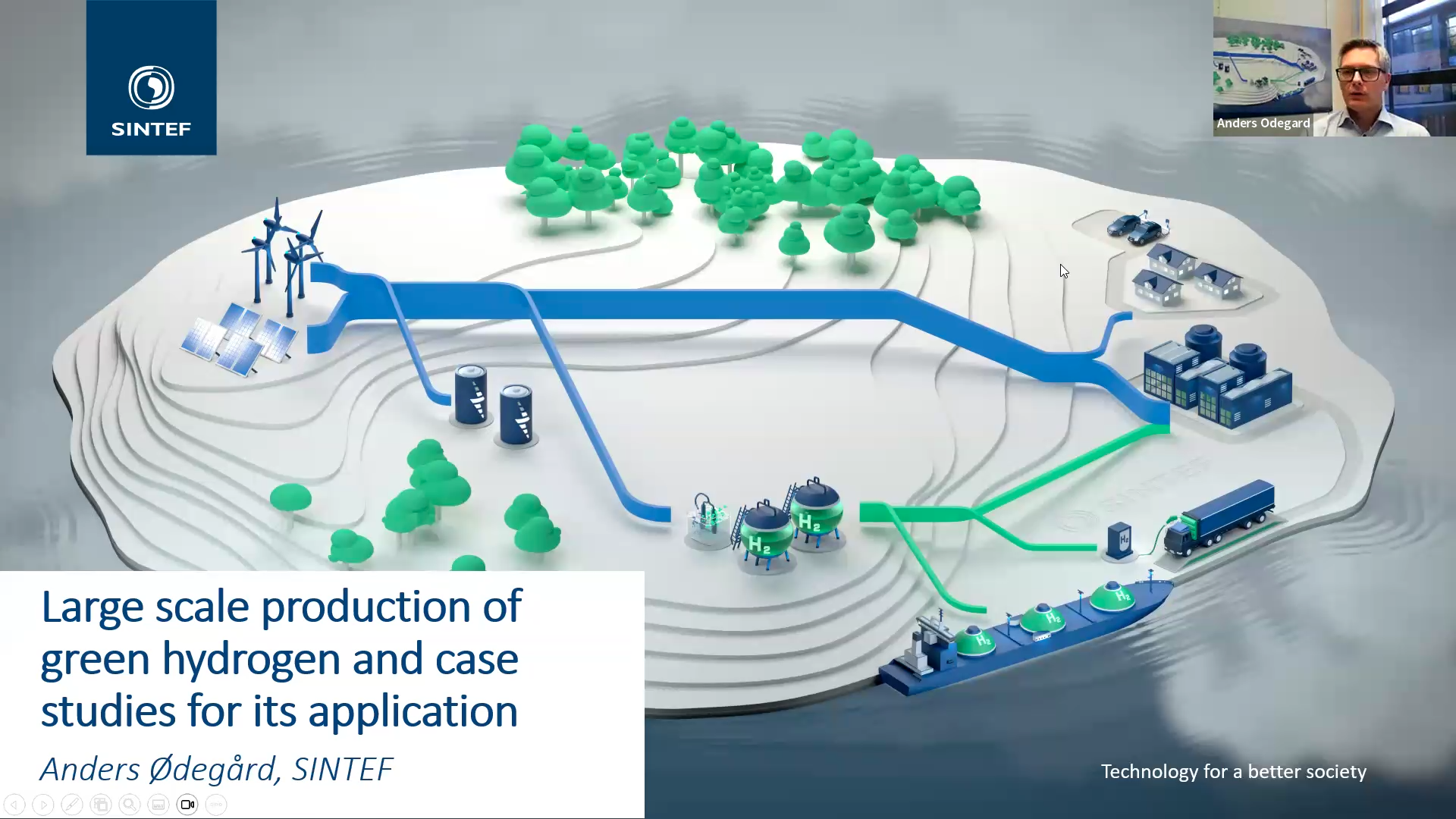 Technical Section Webinar: Large Scale Production Of Green Hydrogen And ...
