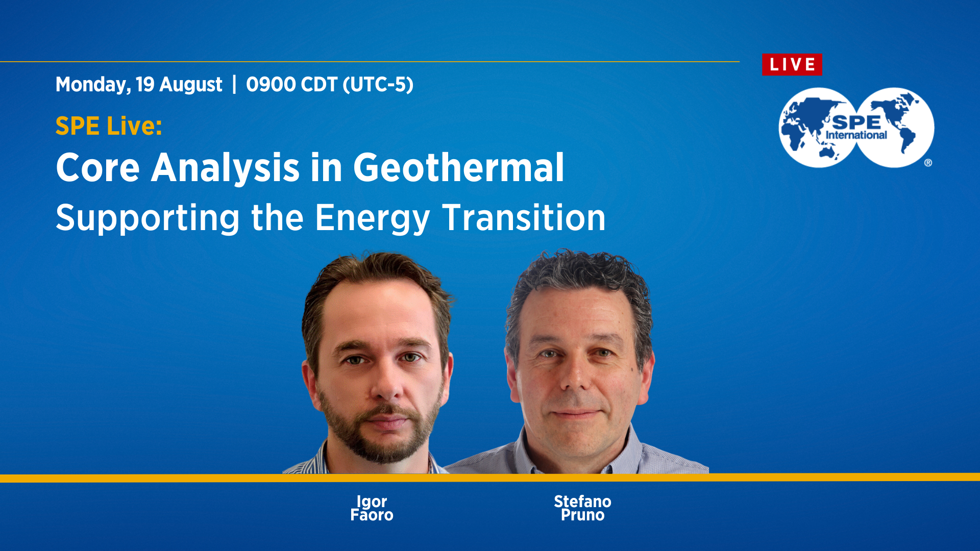 SPE Live: Core Analysis in Geothermal: Supporting the Energy Transition Featured Image