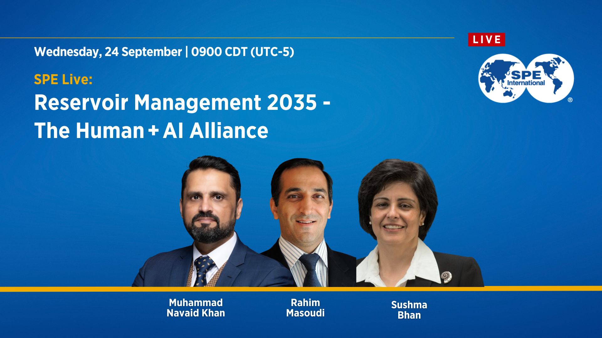 SPE Live SPE Energy Stream